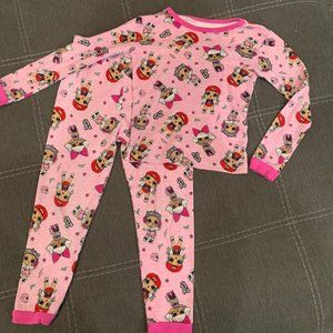 LOL Surprise Pink Two Piece Cotton Pajama Set
